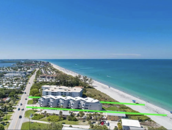 Manasota Key Beachfront Condo with Gulf & Bay Views - Two Bedroom Manasota Rental Condo