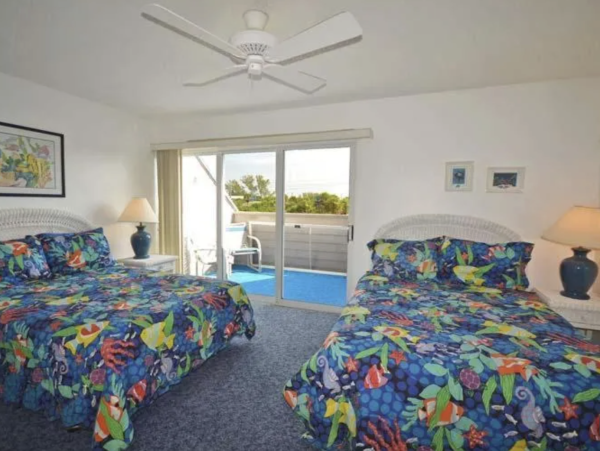 Manasota Key Beachfront Condo with Gulf & Bay Views - Two Bedroom Manasota Rental Condo