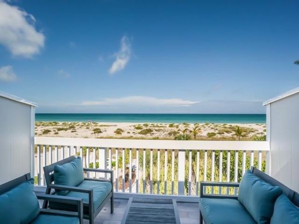 Boca Grande Beachside Condo Stylish Coastal Decor