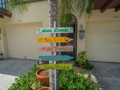 Boca Grande Vacation Townhouse Sleeps Four Guests