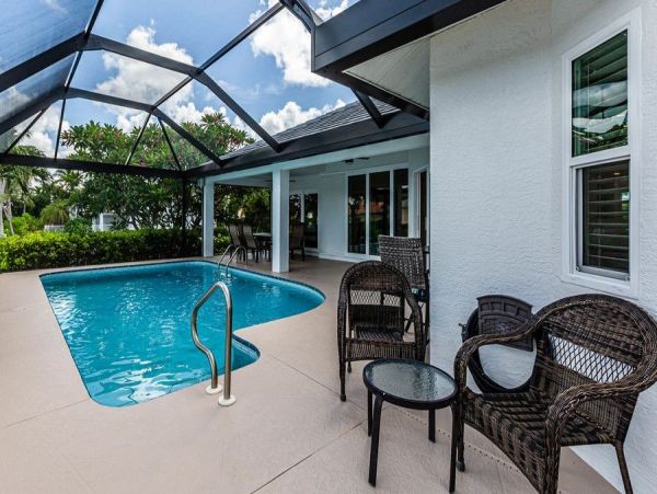 Marco Island Four Bedroom Vacation Home with Private Pool