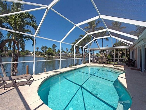 Canal Front Three Bedroom Vacation Home in Marco Island