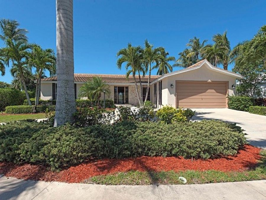 Canal Front Three Bedroom Vacation Home in Marco Island