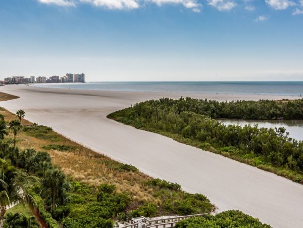 Marco Island Beachfront Two Bedroom Vacation Condo Gulf View