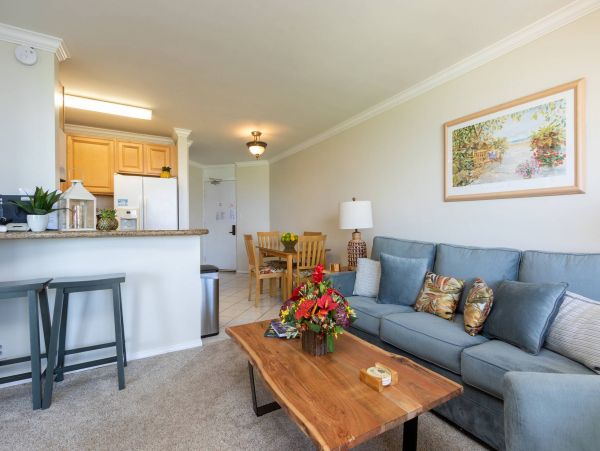 Two Bedroom Kihei Vacation Condo with Ocean & Mountain Views