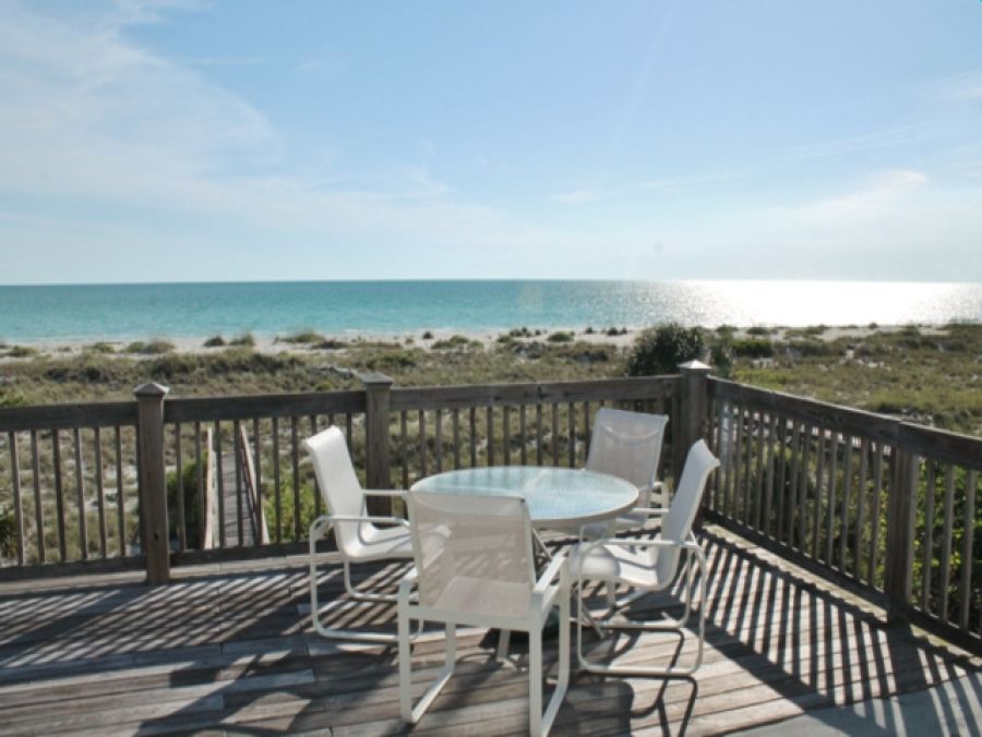 Little Gasparilla Direct Gulf Front Home 3 Bedroom & Decks