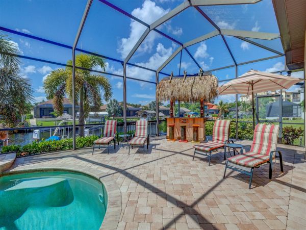 Canal Front Three-Bedroom Vacation Home in Cape Coral