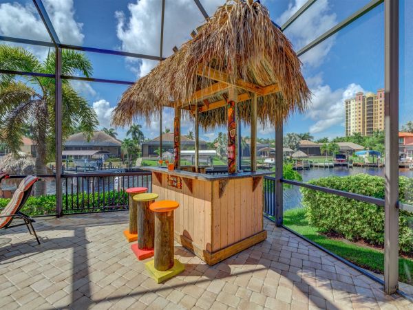 Canal Front Three-Bedroom Vacation Home in Cape Coral