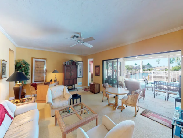 Luxury Marco Waterfront Vacation Rental Home with Pool