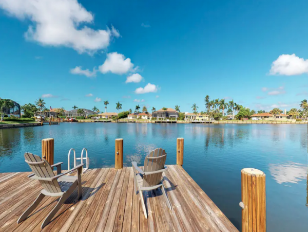 Luxury Marco Waterfront Vacation Rental Home with Pool