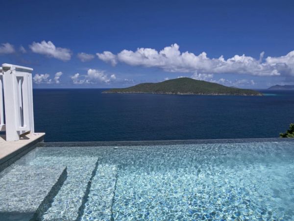 St. Thomas Luxury Vacation Villa Full Ocean View Sleeps 10