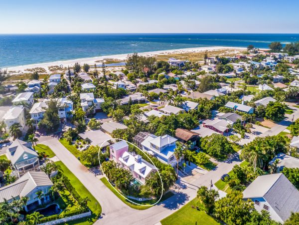 Anna Maria Island Escape with Pool & Guest Suite - Steps from Beach Point Beach