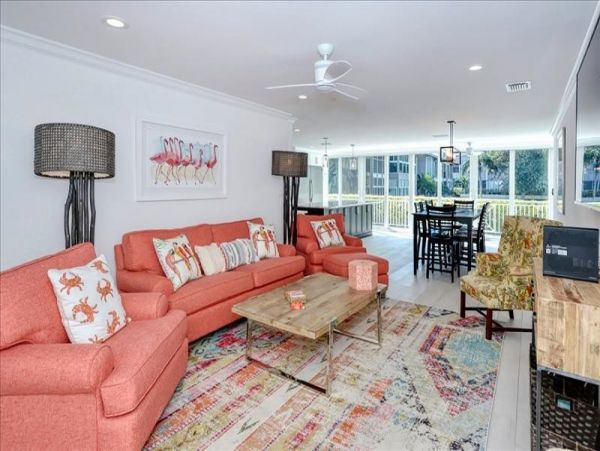 Gulfside Siesta Key Vacation Condo with 2 Bedrooms