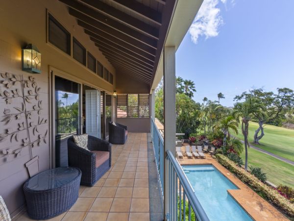 Maui Lahaina Vacation Rental Home Pool Golf Pacific Views