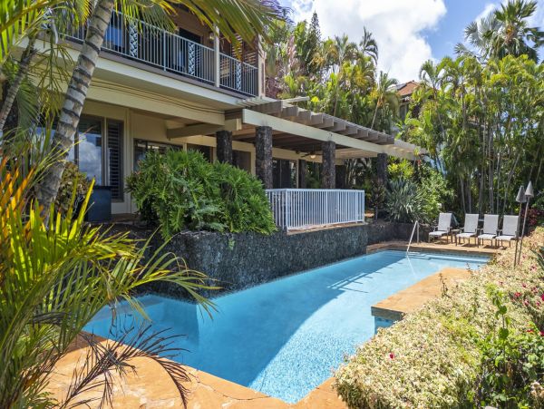 Maui Lahaina Vacation Rental Home Pool Golf Pacific Views