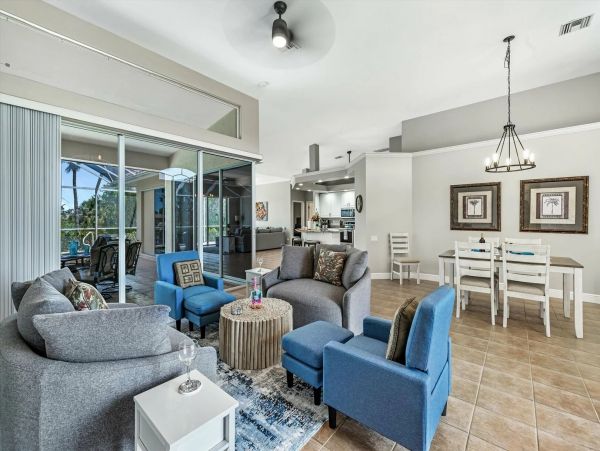 Cape Coral Rental Home Sleeps 10 Guests -  Call to Reserve