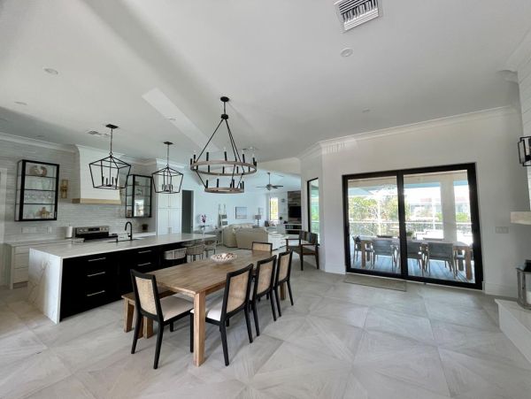 Marco Island Canal Front Four Bedroom Vacation Home