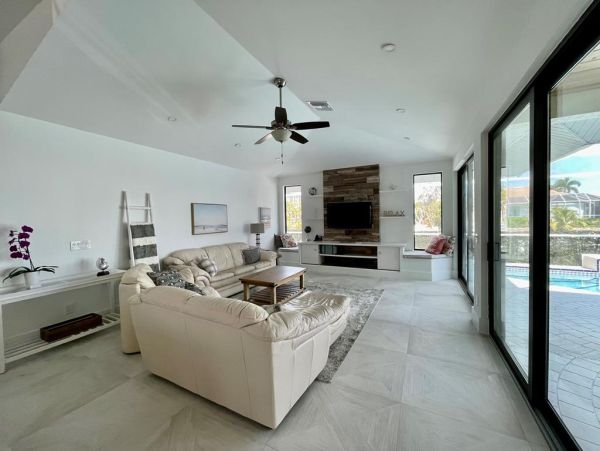 Marco Island Canal Front Four Bedroom Vacation Home