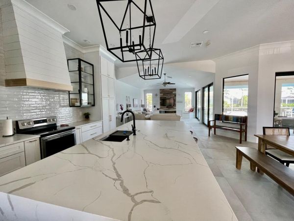 Marco Island Canal Front Four Bedroom Vacation Home