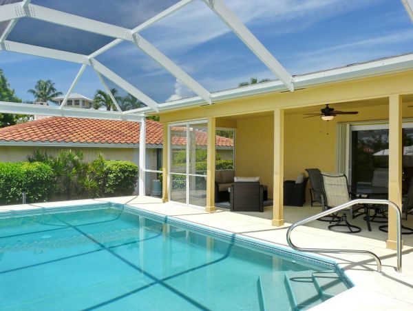 Marco Island Vacation Pool Home Three Bedroom
