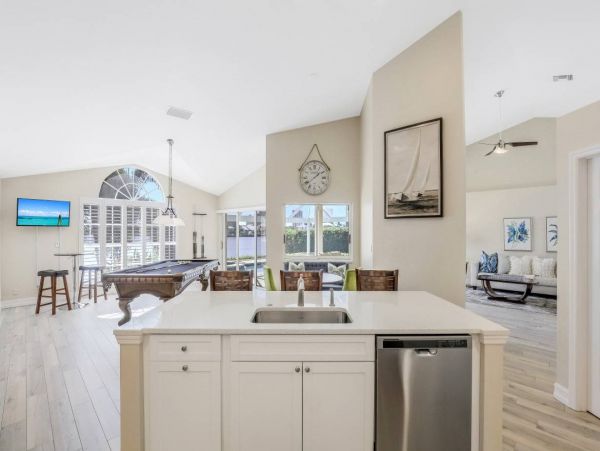 Marco Island Waterfront 3 Bedroom Home