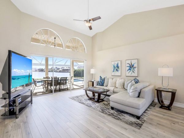 Marco Island Waterfront 3 Bedroom Home