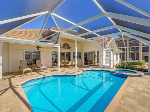 Marco Island Waterfront 3 Bedroom Home