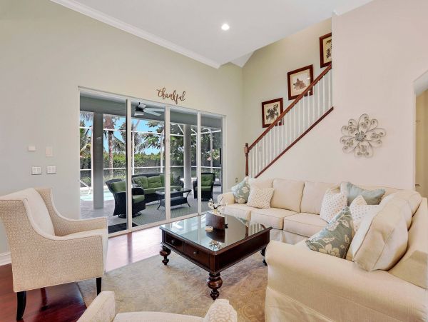 Marco Island Vacation Pool Home Sleeps Twelve Guests