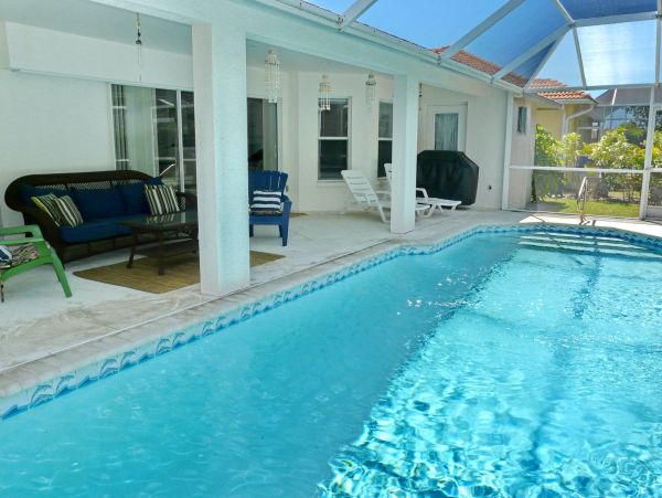 Marco Island Three Bedroom Vacation Rental with Private Pool