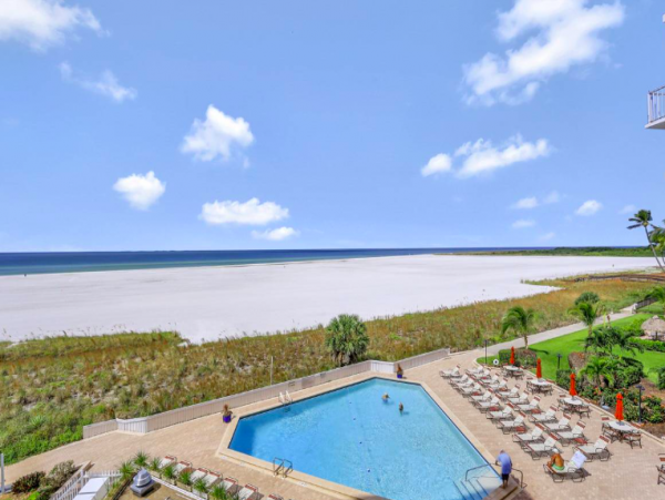 Two bedroom Beach front Condo In Marco Island