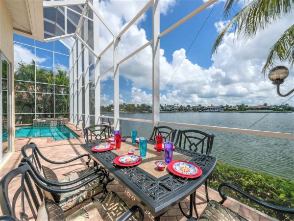 Bay Views Vacation Home On Marco Island Four Bedrooms