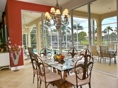 Marco Island Three Bedroom Luxury Vacation Pool Home