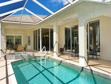 Marco Island Three Bedroom Luxury Vacation Pool Home