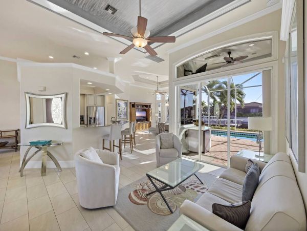 Marco Island Luxury Vacation Home Sleeps Ten Guests.