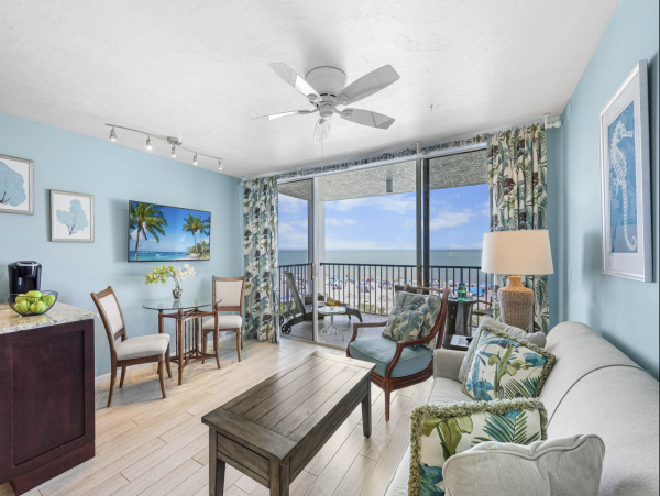 Marco Island Beachfront Condo - Romantic Gulf View Vacation Rental for Two
