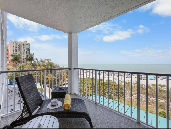 Marco Island Beachfront Condo - Romantic Gulf View Vacation Rental for Two