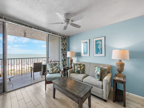 Marco Island Beachfront Condo - Romantic Gulf View Vacation Rental for Two
