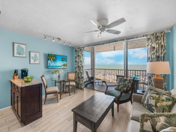 Marco Island Beachfront Condo - Romantic Gulf View Vacation Rental for Two