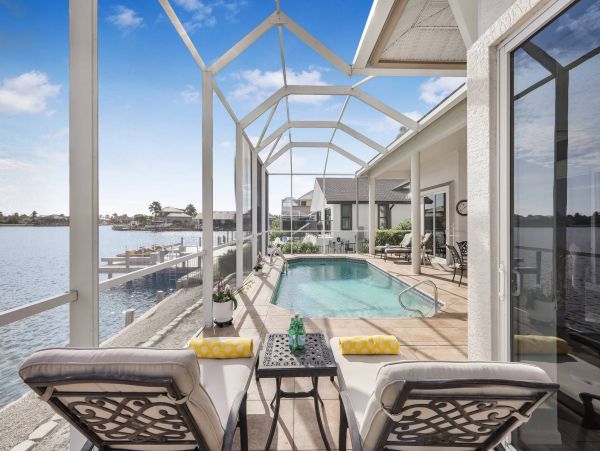 Marco Island Home Away from Home with Bay View