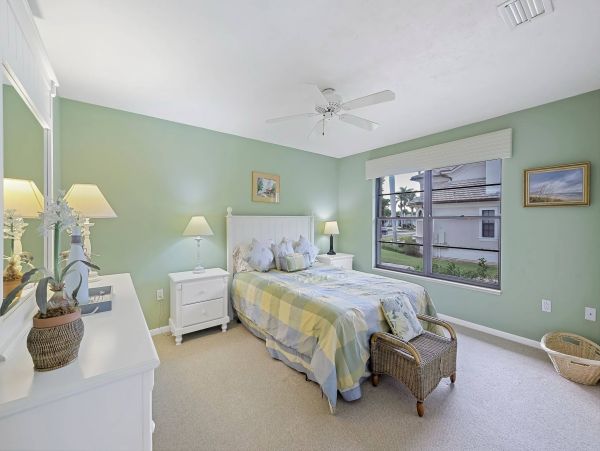 Marco Island Canal Front 3 Bedrooms Home with Caged Pool