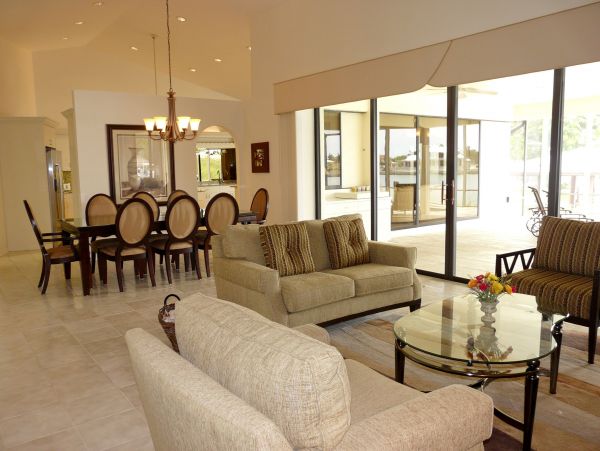 Waterfront Villa With Guest House