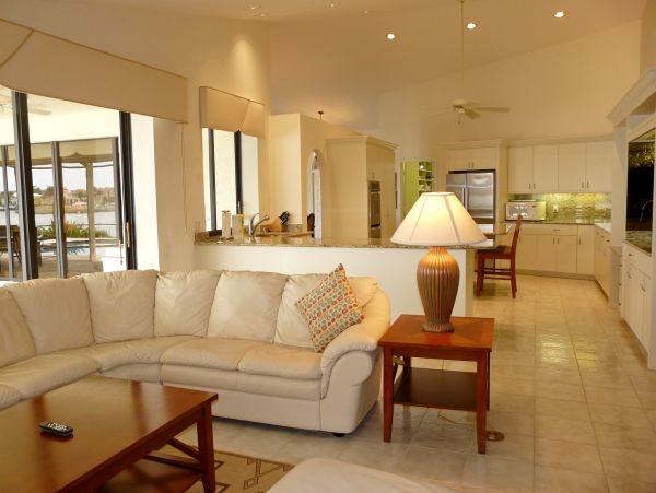 Waterfront Villa With Guest House