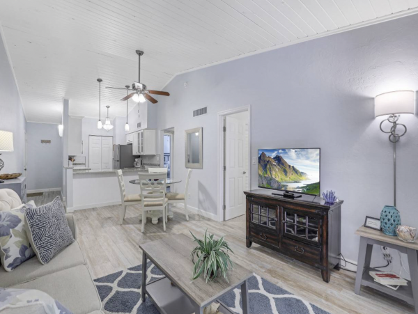 Marco Island Walk to Beach Vacation Condo Two Bedroom