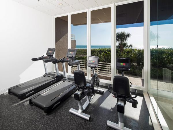 Beachfront Two Bedroom Vacation Condo with Tennis Court