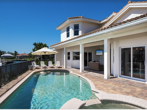Marco Island Vacation Home Sleeps Ten Guests Private Pool