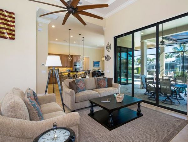 Canal front Marco Island Vacation Rental Pool Home