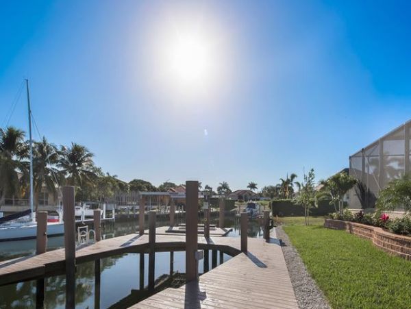 Canal front Marco Island Vacation Rental Pool Home