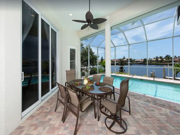 Marco Island Vacation Home 3 Bedrooms Private Caged Pool