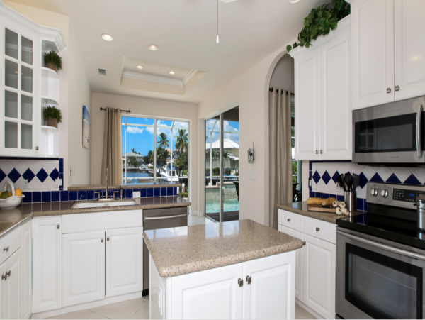 Marco Island Canal Front Three Bedroom Vacation Home