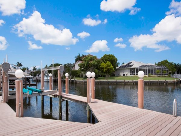 Marco Island Canal Front Three Bedroom Vacation Home
